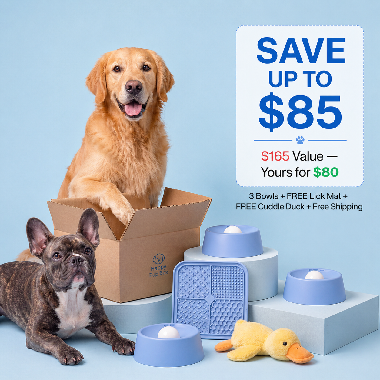 Calming Paw Lick Bowl